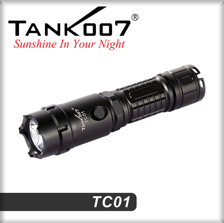 TANK007, TC01 uppladdningsbar lampa